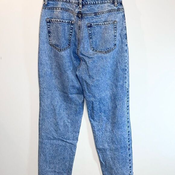 Pacsun High Rise Button Fly Raw hem Mom Jeans Sz 27 - Picture 6 of 7